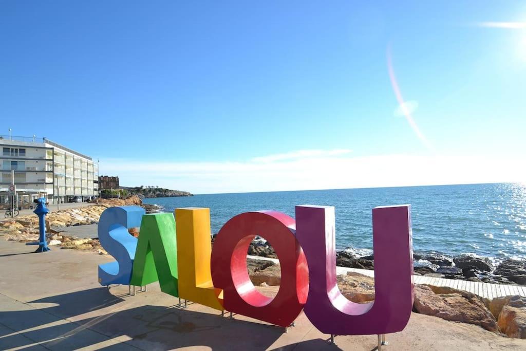 Bonito Apartamento Con Piscina Salou Exterior photo